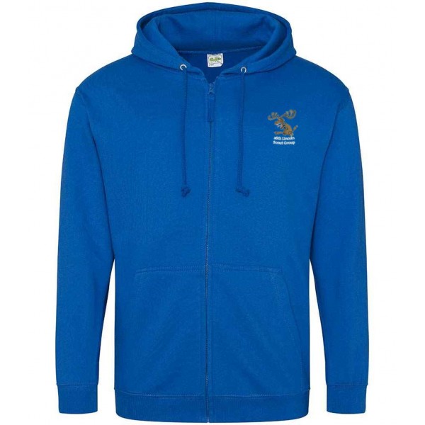 26th Lincoln Adult Zipped Hoodie